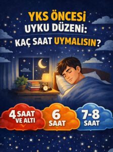 YKS Öncesi Uyku Düzeni Kaç Saat Uyumalısın?
