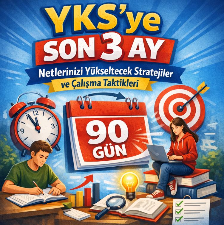 YKS’ye Son 3 Ay