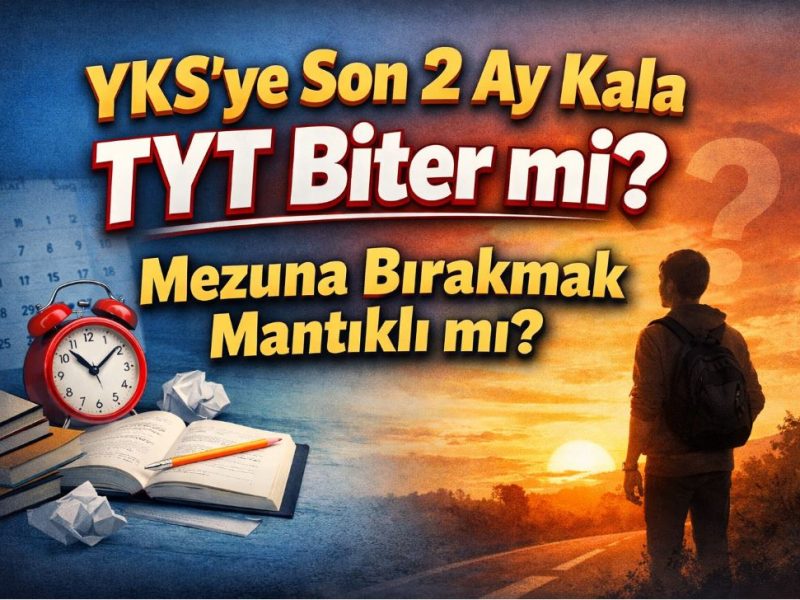 YKS’ye Son 2 Ay Kala TYT Biter mi? Mezuna Bırakmak Mantıklı mı?